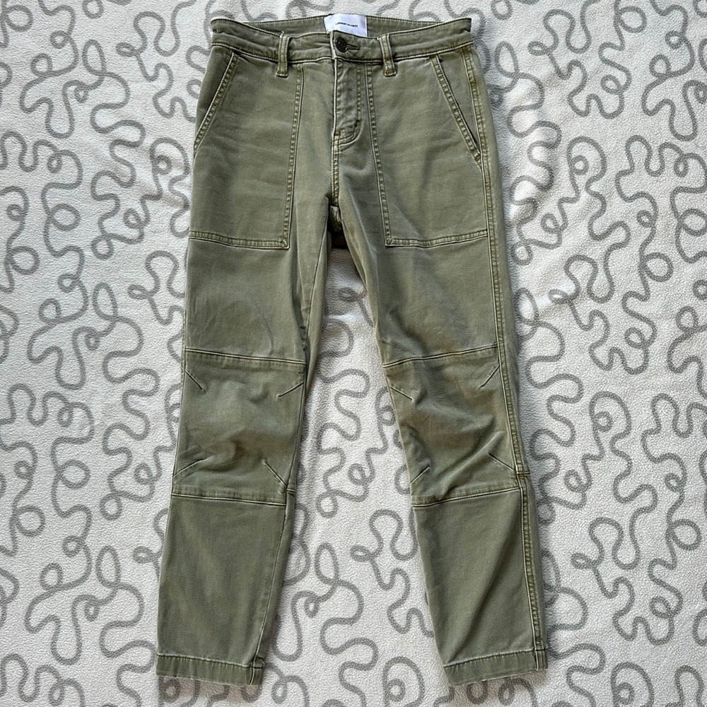 Current/Elliott The Weslan Pant Army Green